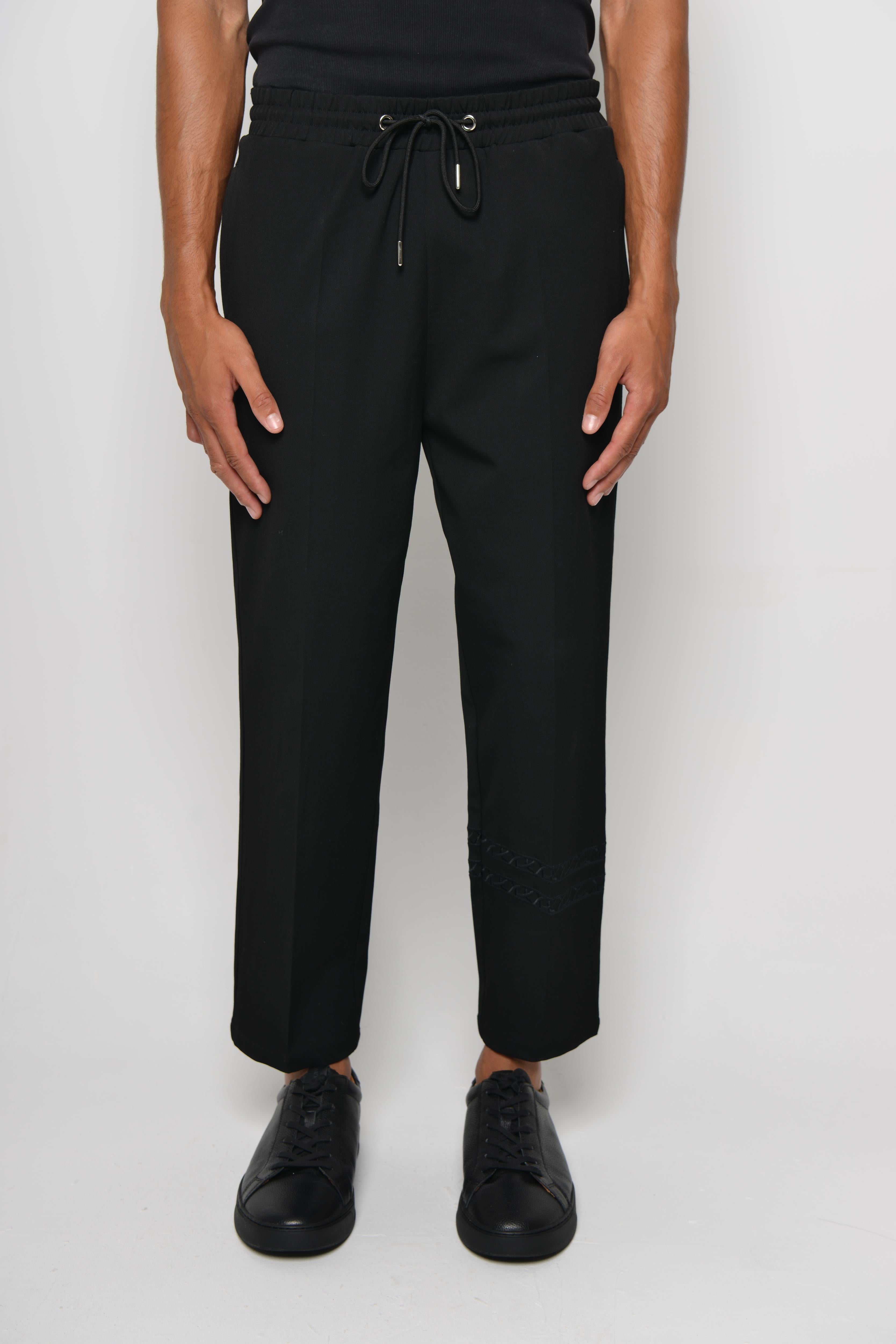 On the trouser