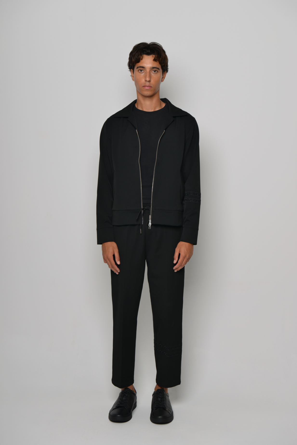 Tailored Straight-Leg Trousers