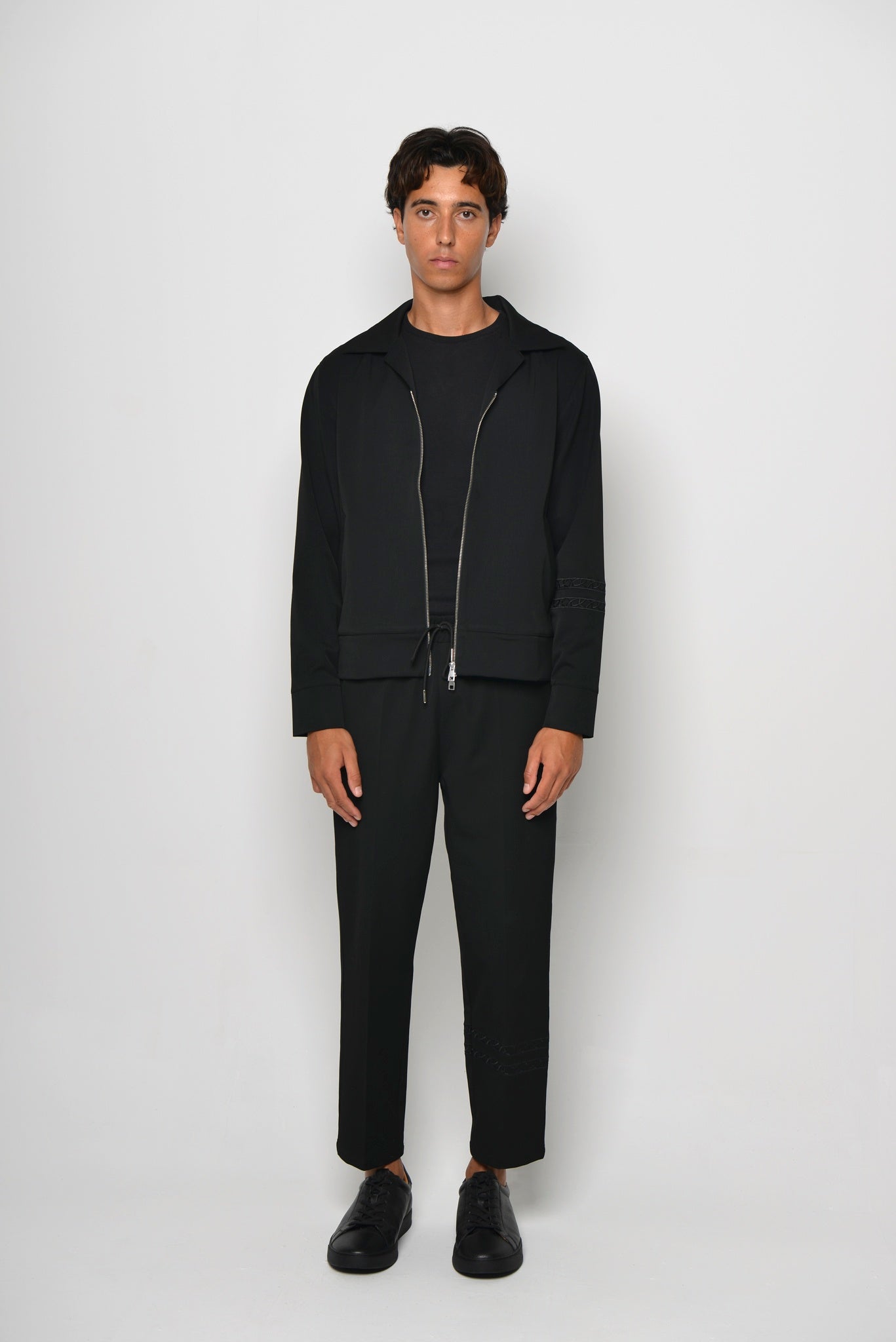 Tailored Straight-Leg Trousers