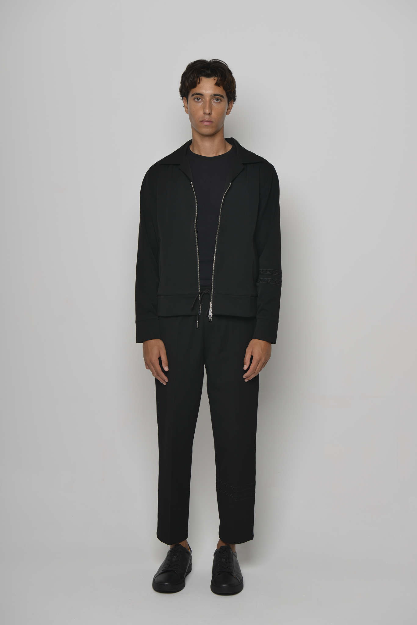 Tailored Straight-Leg Trousers