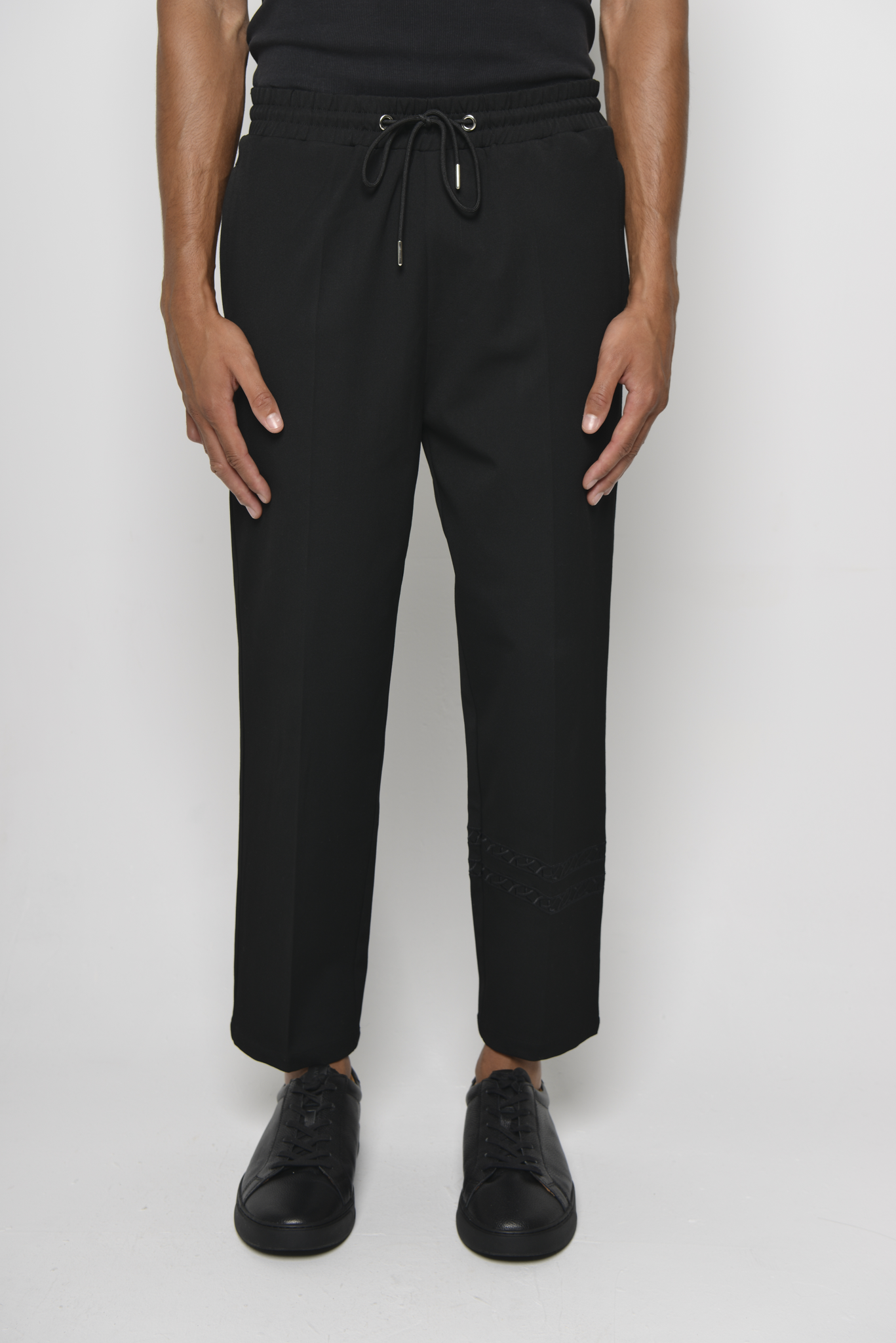 Tailored Straight-Leg Trousers